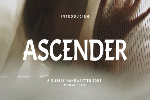 Ascender: A Playful Display Font That Elevates Real Small Business Branding