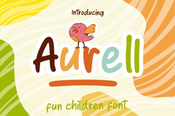 Aurell: The Playful Display Font That Makes Your Campaign Pop