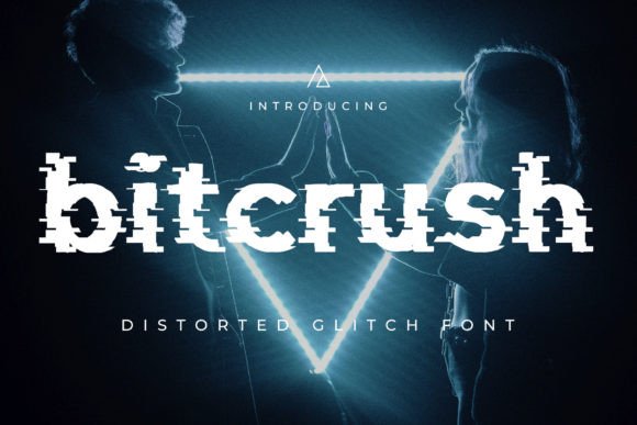 Bitcrush Font: Pixel-Perfect Display Type for Handmade Brands