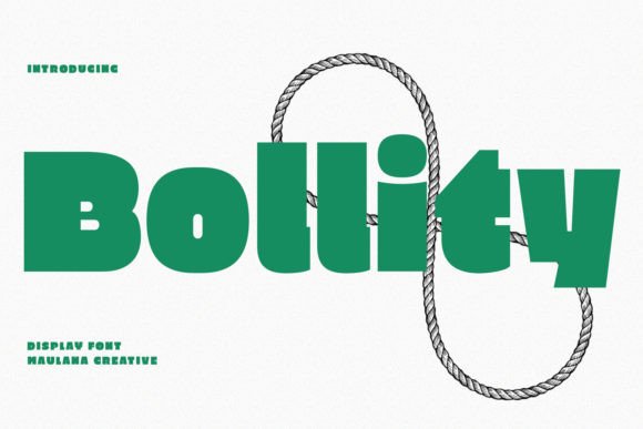 Bollity: A Display Font That Feels Like a Thoughtful Pause