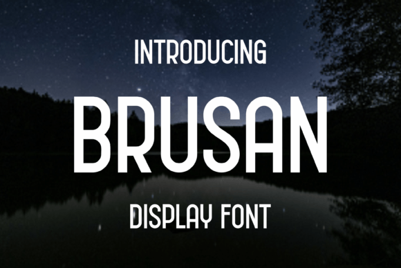 Brusan: A Bold Display Font for Scroll-Stopping Marketing