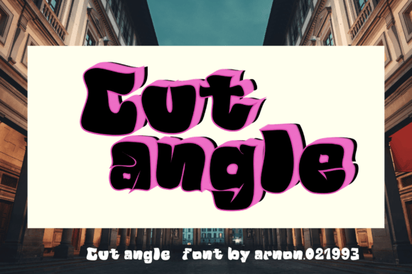 Cut Angle Font: A Bold Display Typeface for Digital Impact