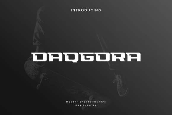 Daqgora: A Display Font That Makes Your Campaigns Instantly Readable
