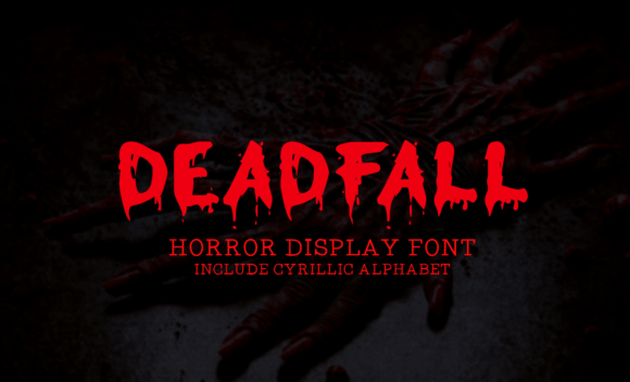 Deadfall: A Bold Display Font That Demands Attention