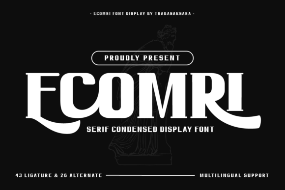 Ecomri: A Modern Display Typeface for Digital Design
