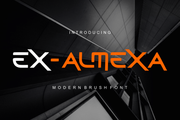 Ex Almexa: A Bold Display Font That Elevates Real Branding