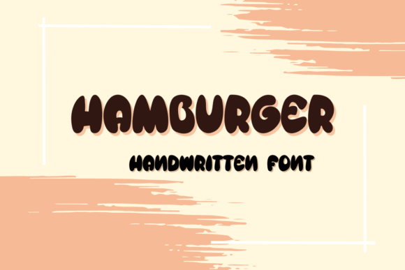 Hambergers Handwritten Font for Crafters & Sellers