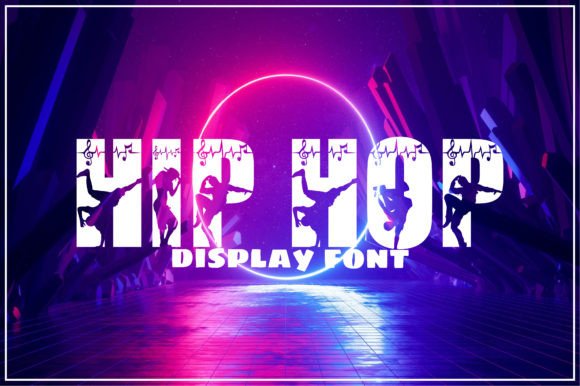 Hip Hop Font: A Bold Display Typeface for Urban Brand Identity