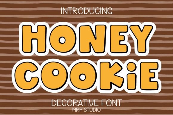Honey Cookie: A Playful Display Font for Warm, Child-Friendly Campaigns