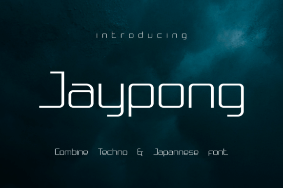 Jaypong: A Distinctive Display Font for Modern Digital Brands