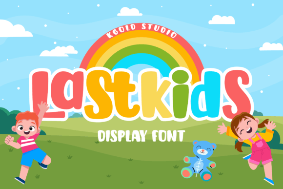 Lastkids: A Display Font That Makes Your Brand Instantly Memorable