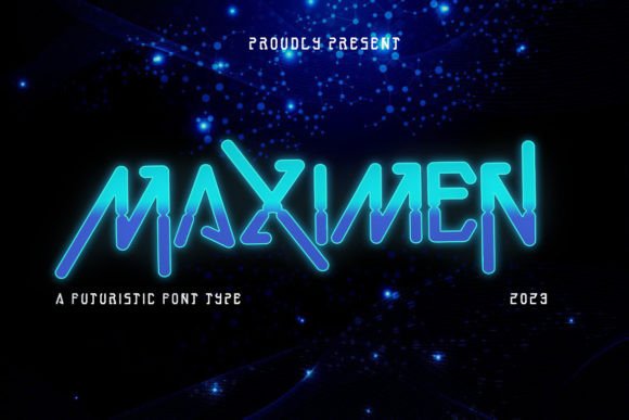 Maximen: A Futuristic Display Font That Elevates Digital Branding