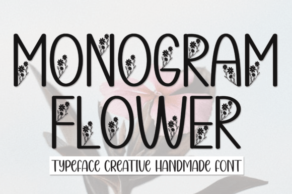 Monogram Flower: A Display Font That Elevates Campaign Visuals