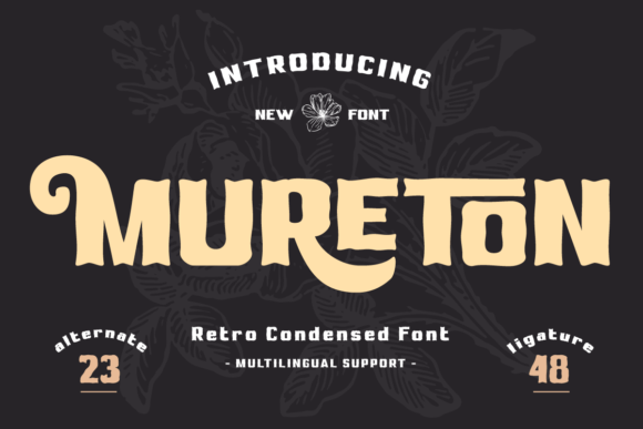 Mureton: A Display Typeface That Anchors Editorial Mood