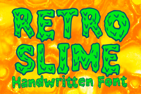 Retro Slime: A Display Font That Sticks in Fast-Scrolling Feeds