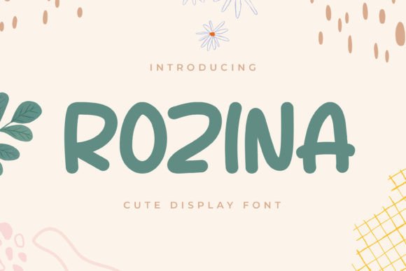 Rozina: A Display Font That Earns Its Space