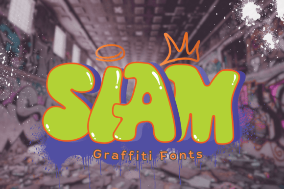 Siam: A Graffiti Font That Actually Works in Real Branding