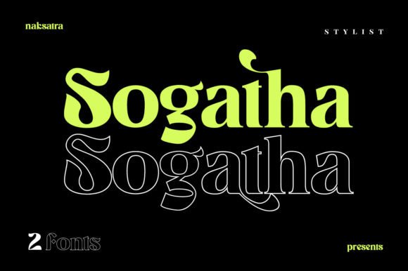 Sogatha: A Display Font That Elevates Digital Branding