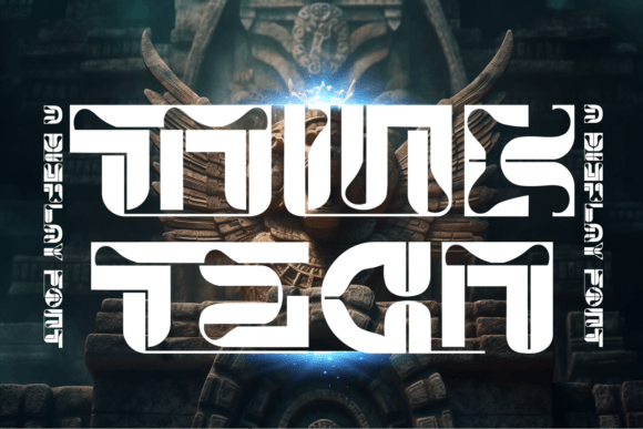 Think Tech Font: A Bold, Geometric Display Typeface for Modern Branding